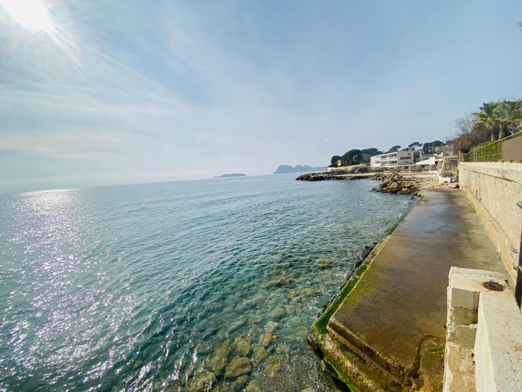 La Ciotat Vue Mer Emplacement Exceptionnel Avec Parking Luaran gambar